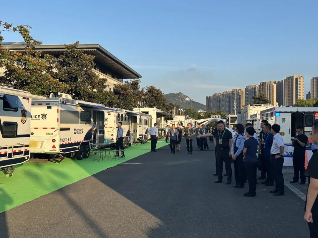 赢多多专用车亮相全球公共安全合作论坛（连云港），为全球普遍安全建设贡献力量