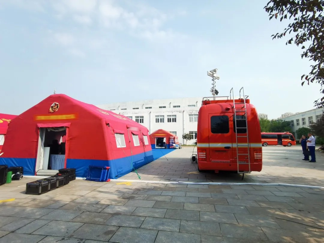 专业支撑专业，赢多多勘察消防车参演2024年度山东全省消防监督岗位演练活动！