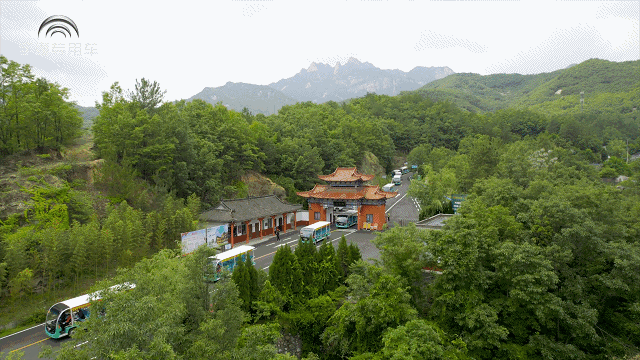 赢多多“爬坡王”驶入五朵山，为景区高质量运营贡献力量