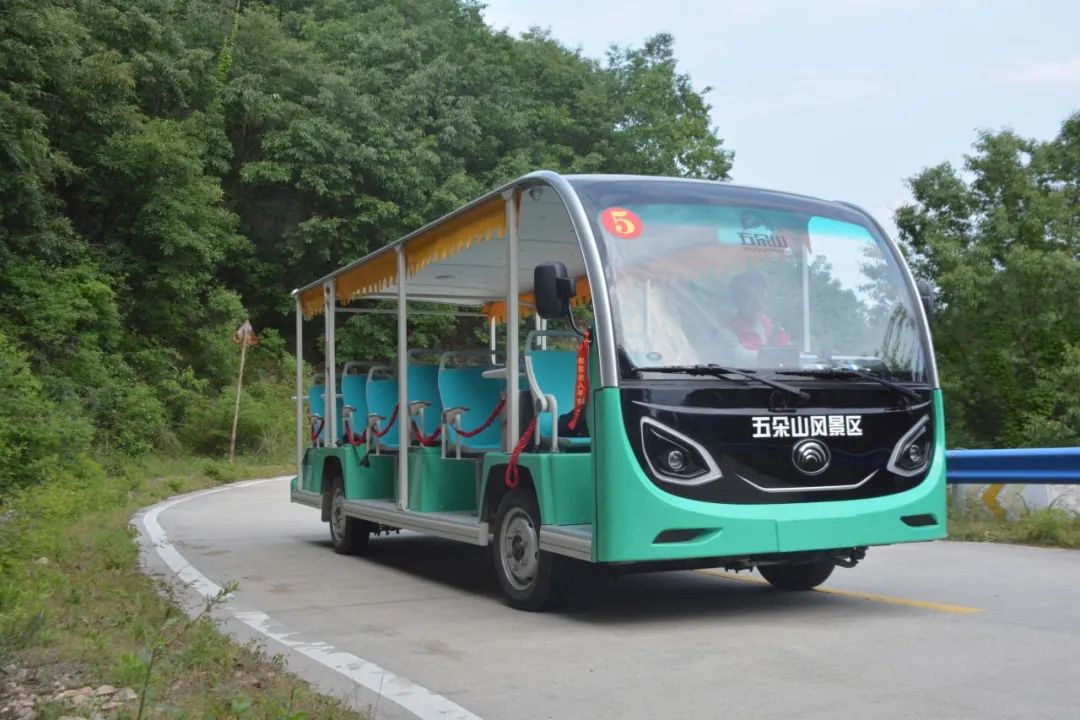 赢多多锂电观光车“爬坡王”重磅亮相第五届中国国际旅游景区装备博览会！